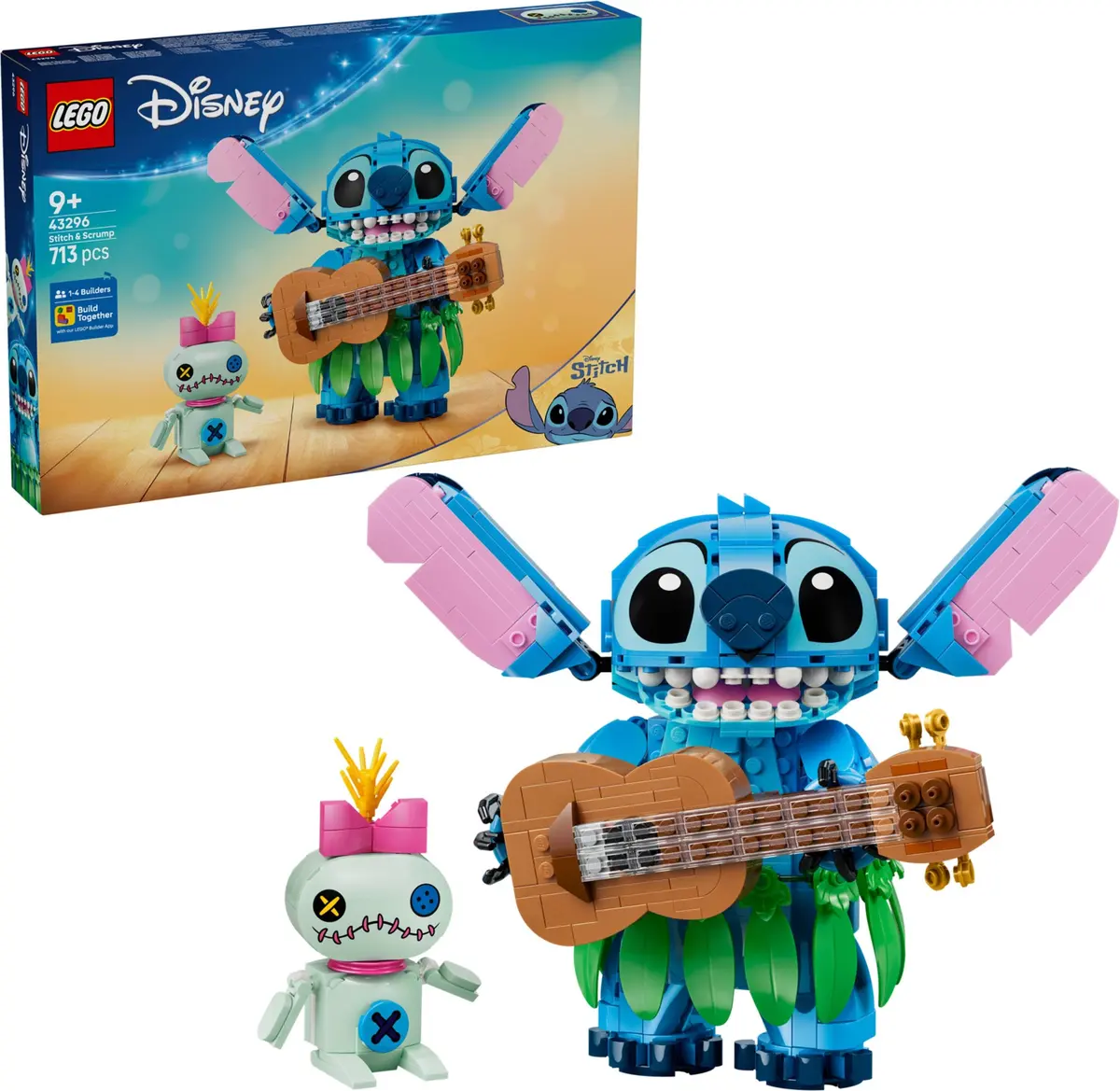 LEGO Disney 43296 Stitch & Scrump set, image 4
