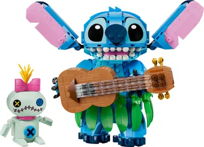 LEGO Disney 43296 Stitch & Scrump set
