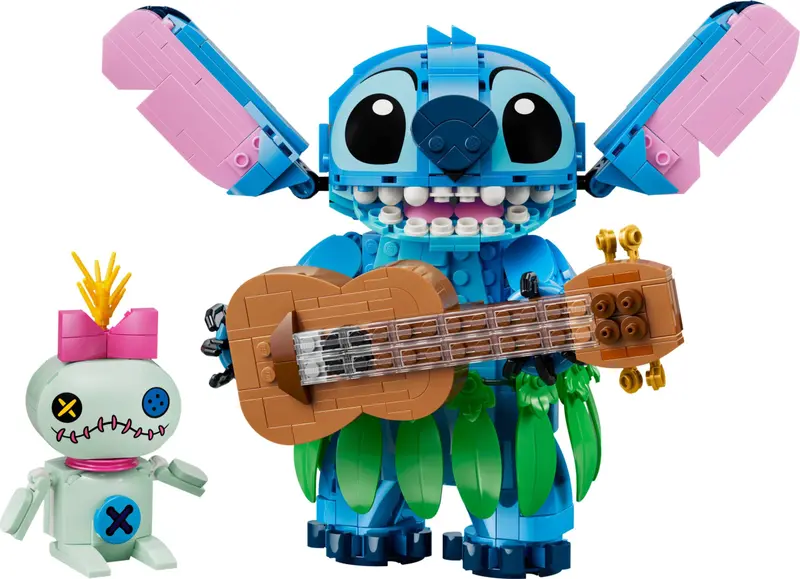 LEGO Disney 43296 Stitch & Scrump set