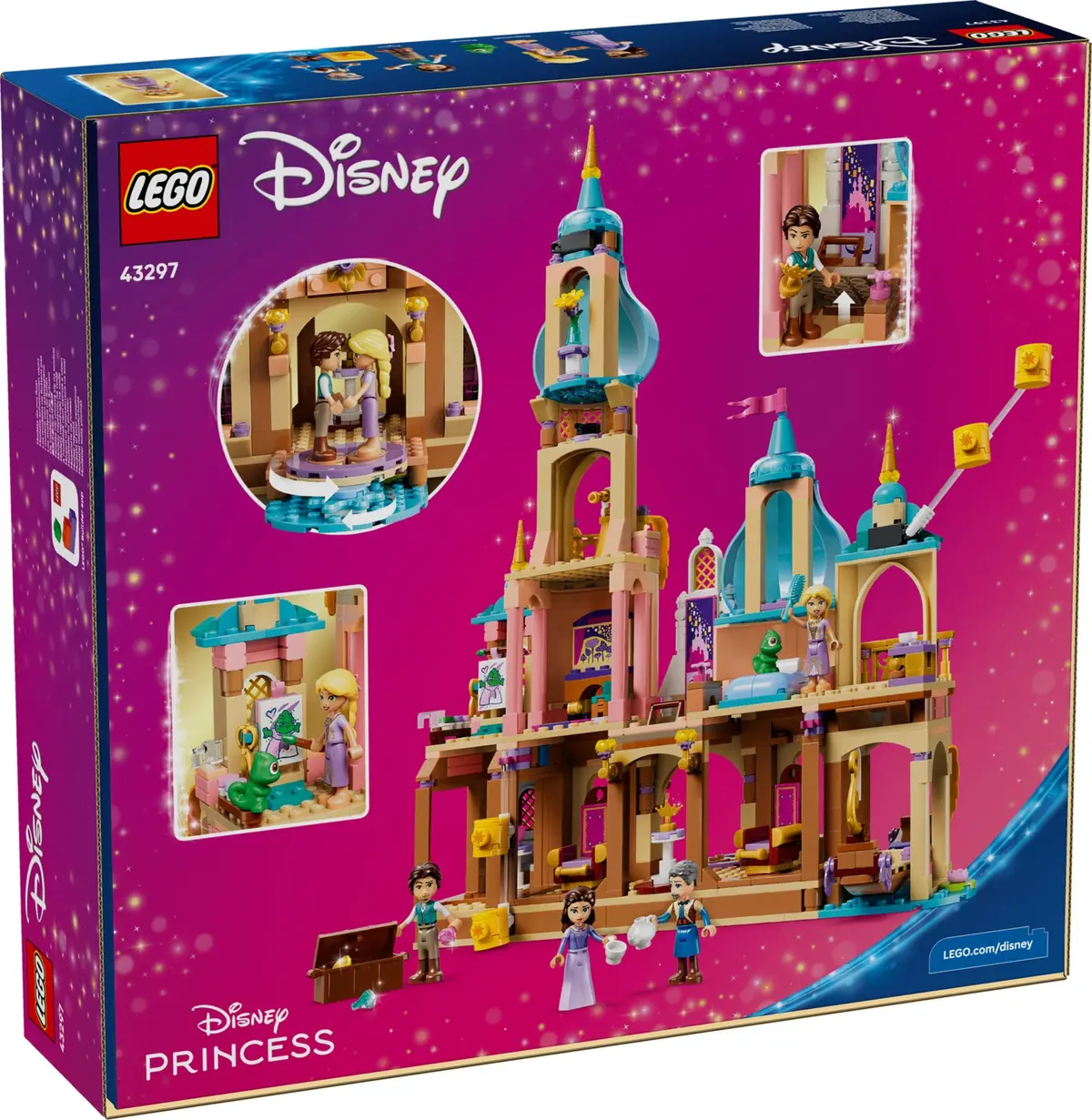 LEGO Disney 43297 Rapunzel's Castle set, image 3