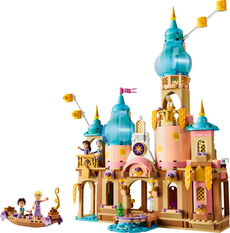LEGO Disney 43297 Rapunzel's Castle set