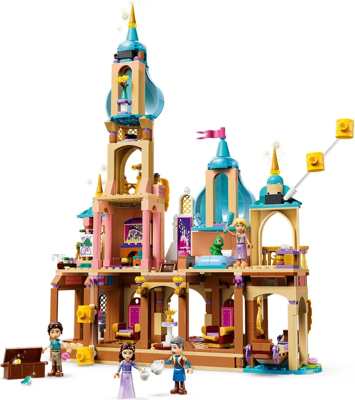 LEGO Disney 43297 Rapunzel's Castle set, image 12