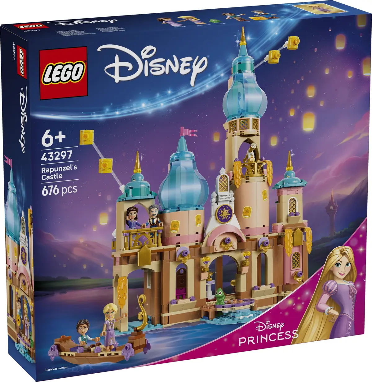 LEGO Disney 43297 Rapunzel's Castle set, image 2
