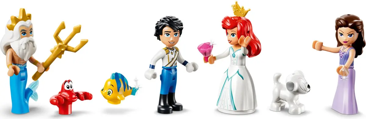 LEGO Disney 43299 Ariel's Royal Wedding Boat set, image 10