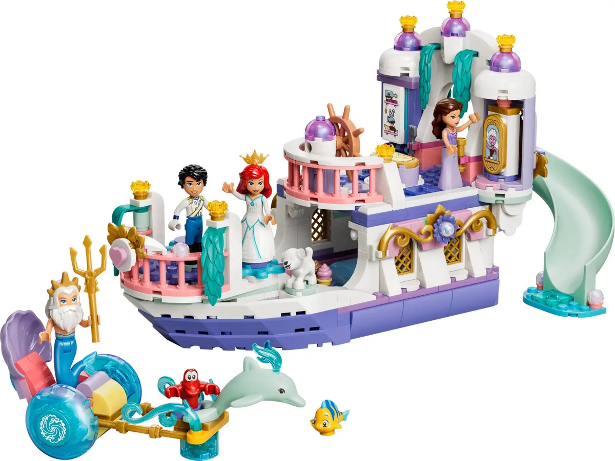 LEGO Disney 43299 Ariel's Royal Wedding Boat set