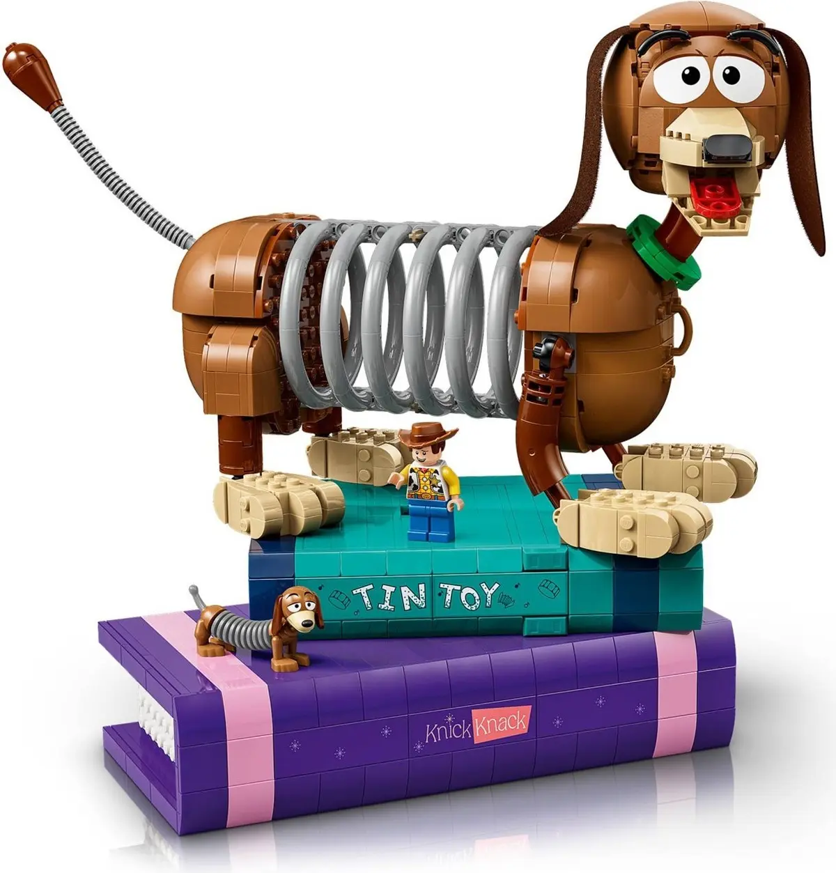 LEGO Disney 43301 Toy Story Slinky Dog Bookends set, image 16