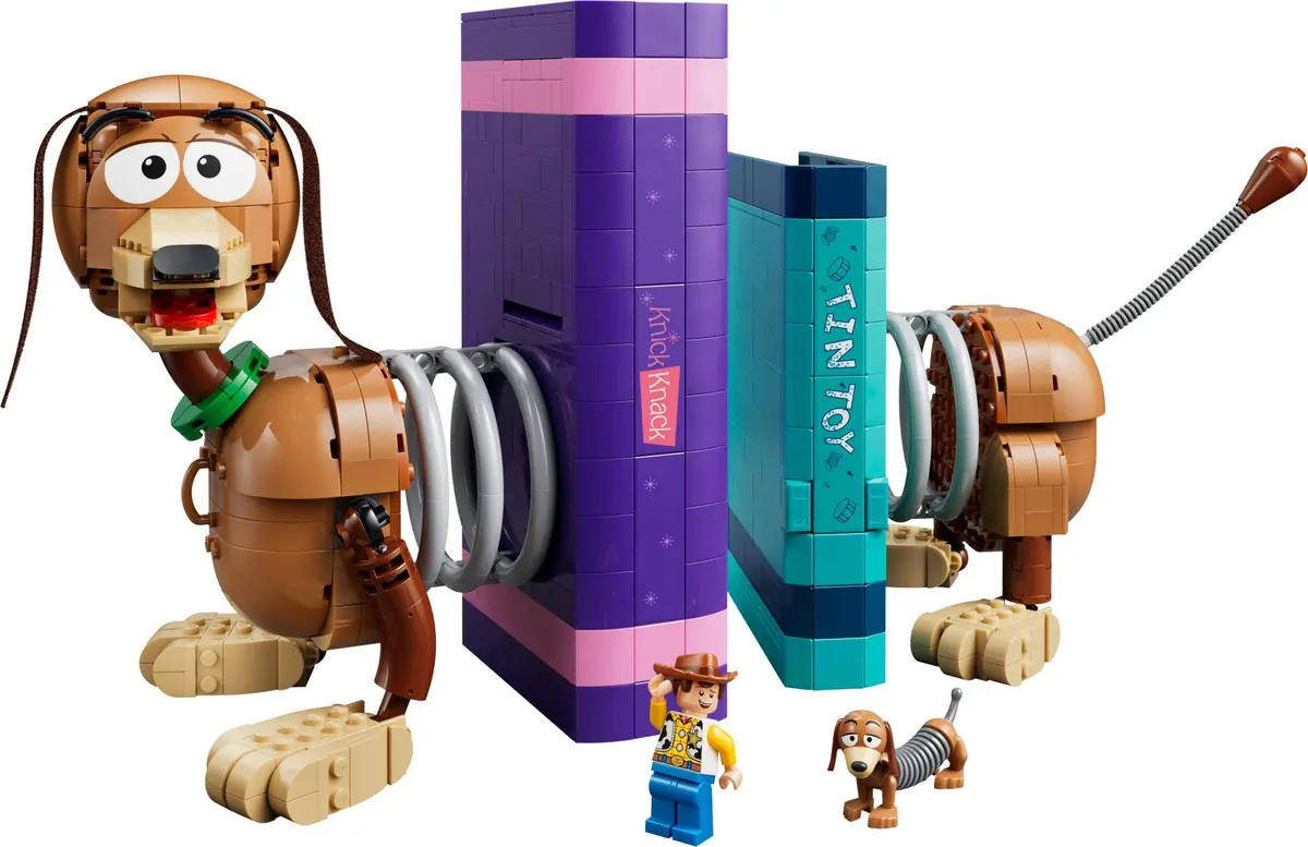 LEGO Disney 43301 Toy Story Slinky Dog Bookends set, image 13