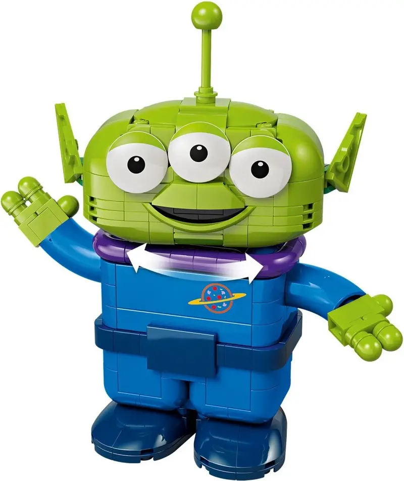 LEGO Disney 43307 Alien with Pizza Planet Rocket Ride set, image 12