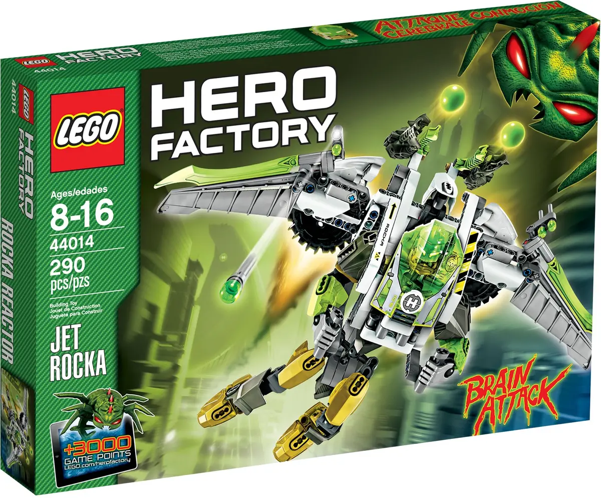 LEGO HERO Factory 44014 JET ROCKA set, image 2