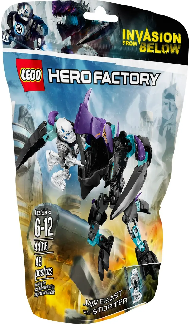 LEGO HERO Factory 44016 JAW Beast vs. STORMER set, image 2