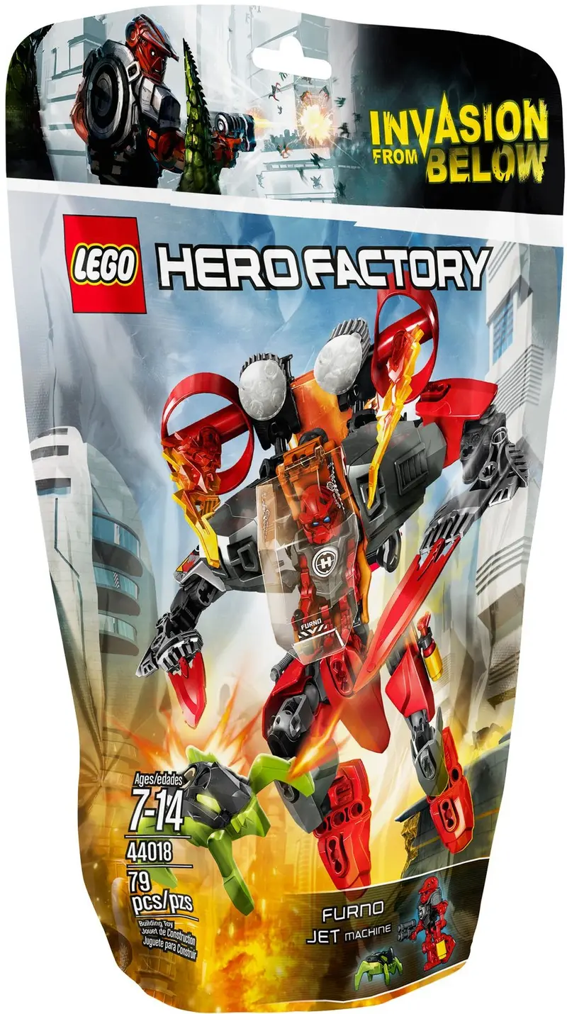 LEGO HERO Factory 44018 FURNO Jet Machine set, image 2