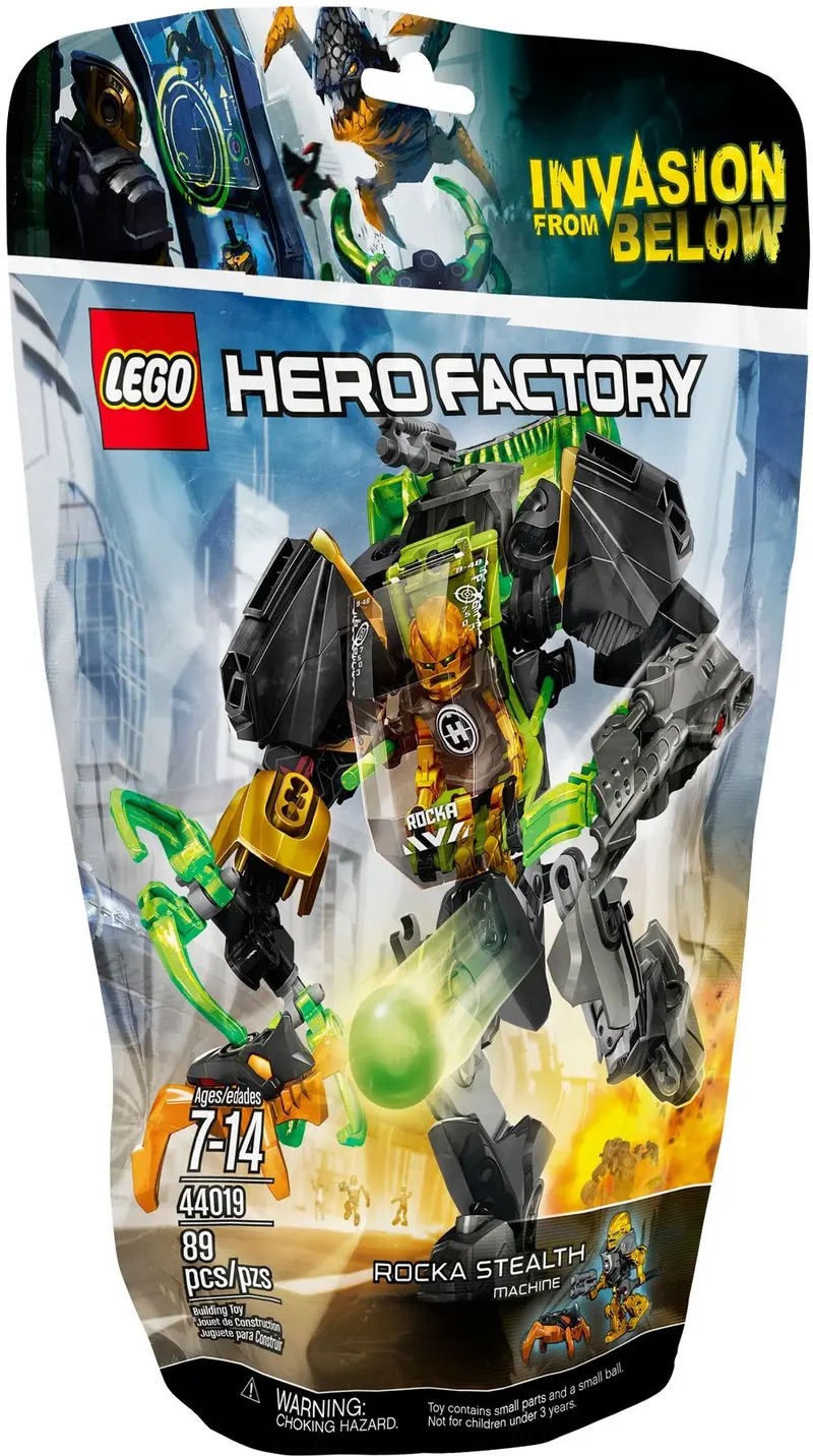 LEGO HERO Factory 44019 ROCKA Stealth Machine set, image 2
