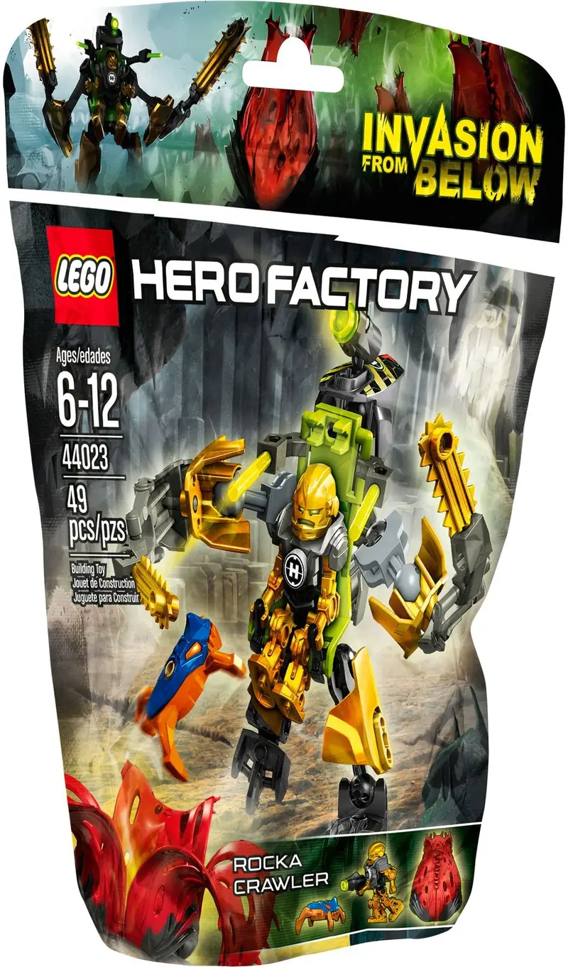 LEGO HERO Factory 44023 ROCKA Crawler set, image 2