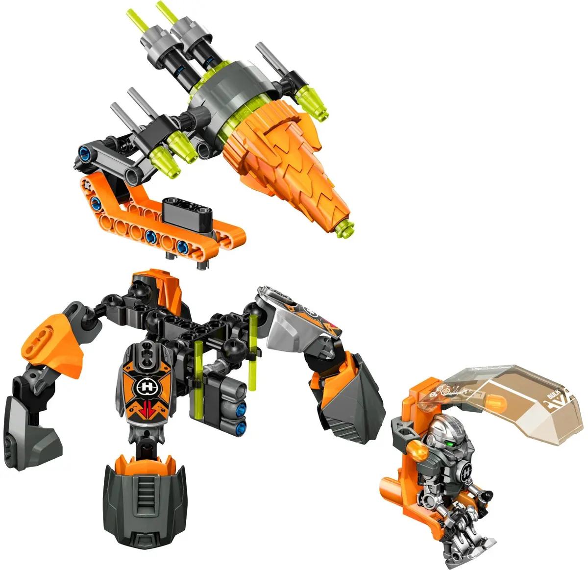 LEGO HERO Factory 44025 BULK Drill Machine set, image 4