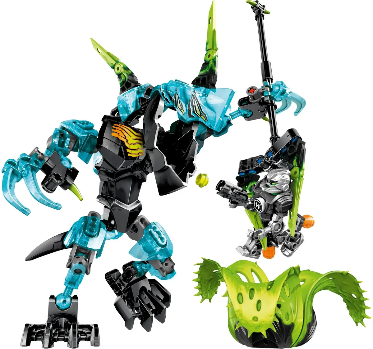 LEGO HERO Factory 44026 CRYSTAL Beast vs. BULK set