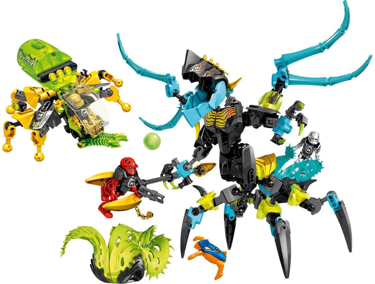 LEGO HERO Factory 44029 QUEEN Beast vs. FURNO, EVO & STORMER set