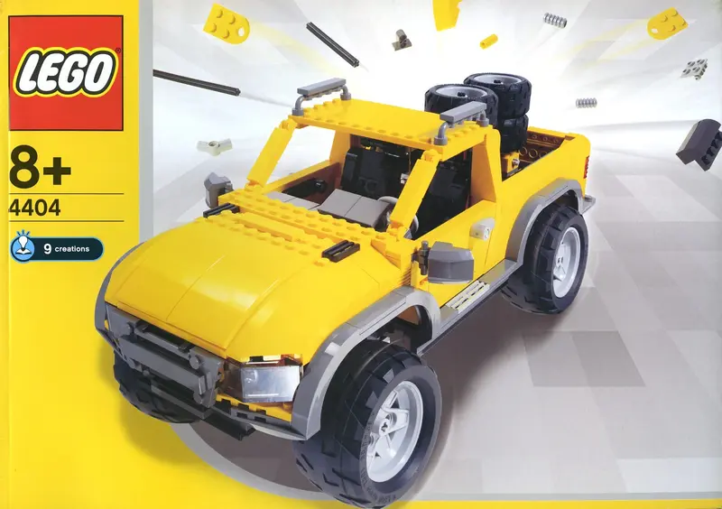 LEGO Creator 4404 Land Busters set
