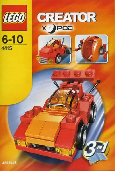 LEGO Creator 4415 Auto Pod set
