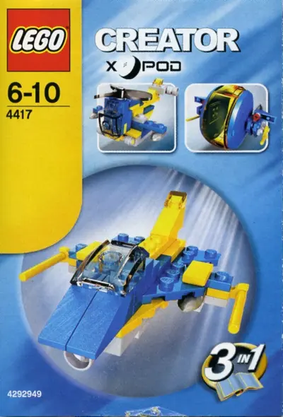LEGO Creator 4417 Aero Pod set