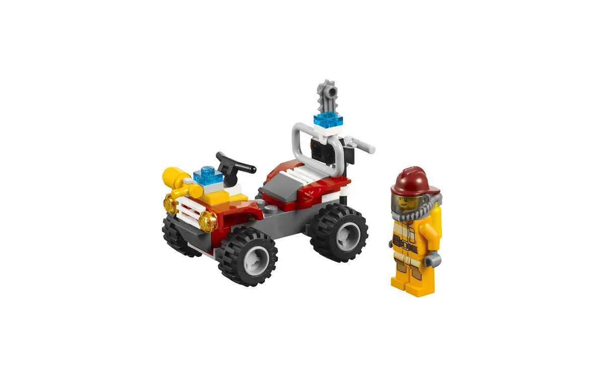 LEGO City 4427 Fire ATV set, image 3