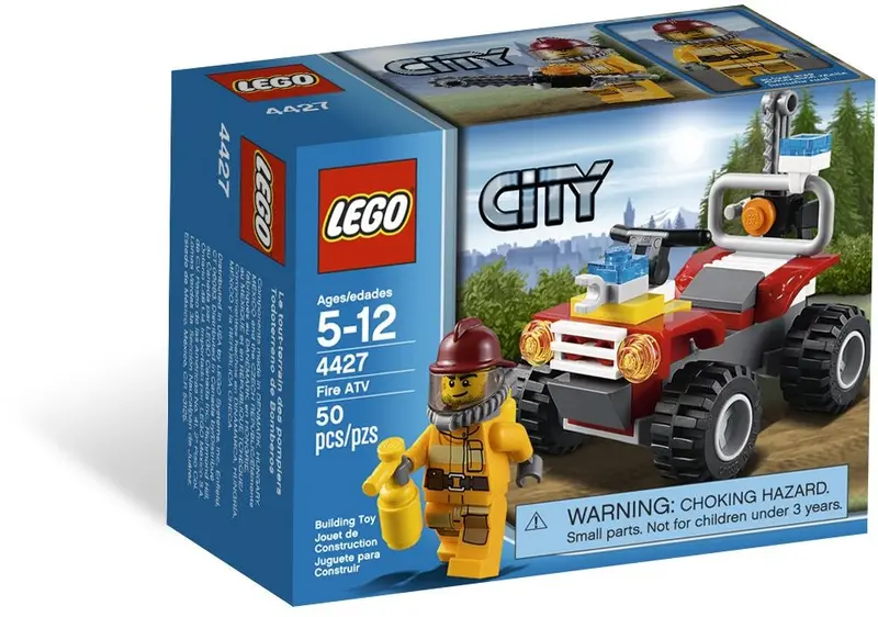 LEGO City 4427 Fire ATV set, image 9