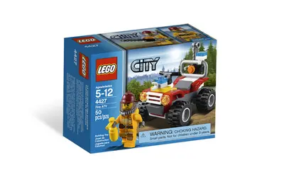 LEGO City 4427 Fire ATV set, image 4