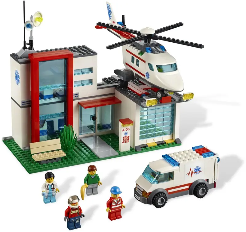 LEGO City 4429 Helicopter Rescue set