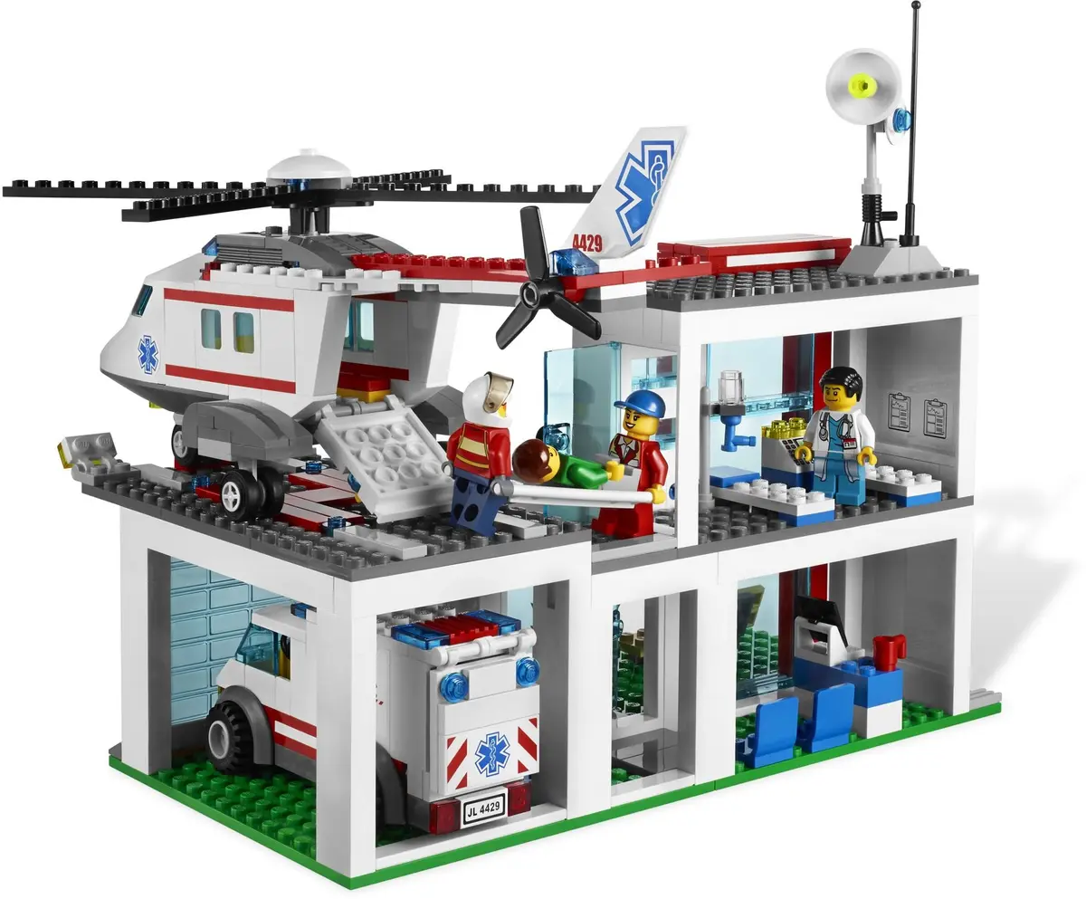 LEGO City 4429 Helicopter Rescue set, image 5