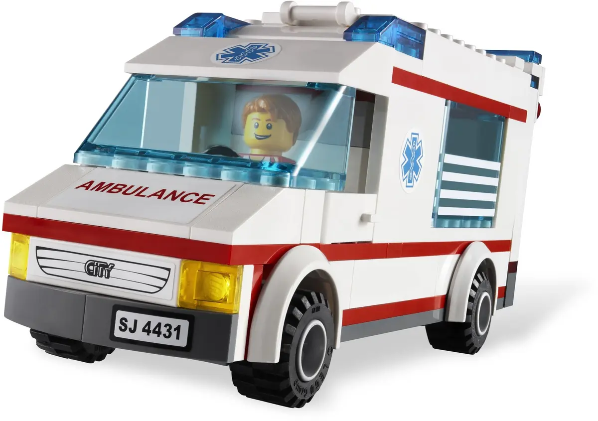 LEGO City 4431 Ambulance set, image 3