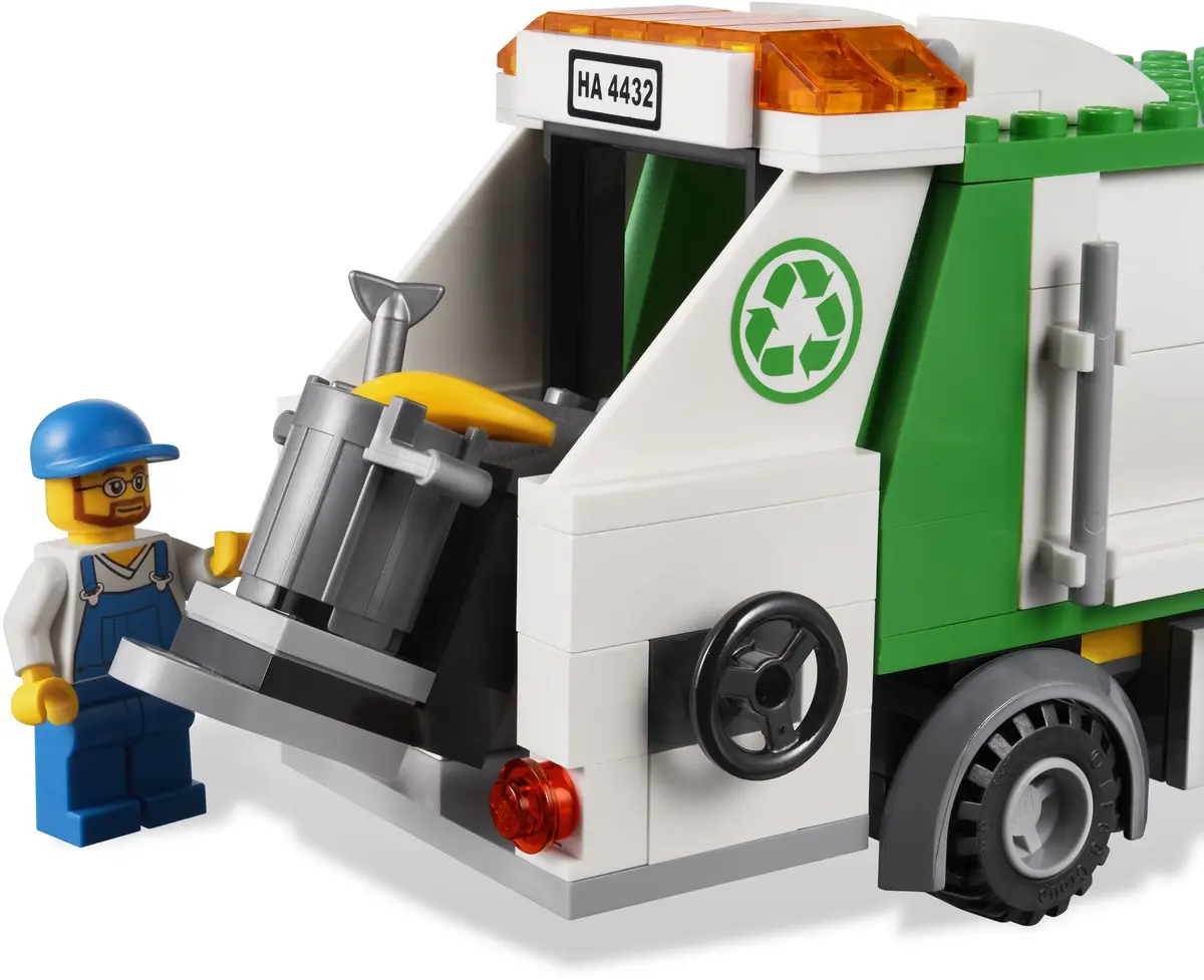 LEGO City 4432 Garbage Truck set, image 3