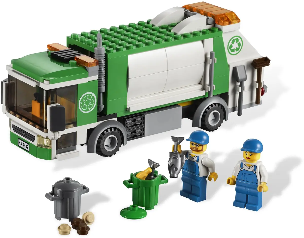 LEGO City 4432 Garbage Truck set