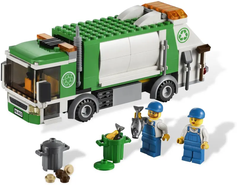 LEGO City 4432 Garbage Truck set