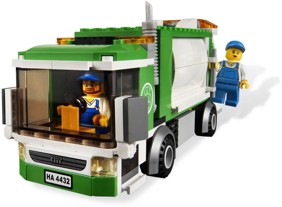 LEGO City 4432 Garbage Truck set, image 5
