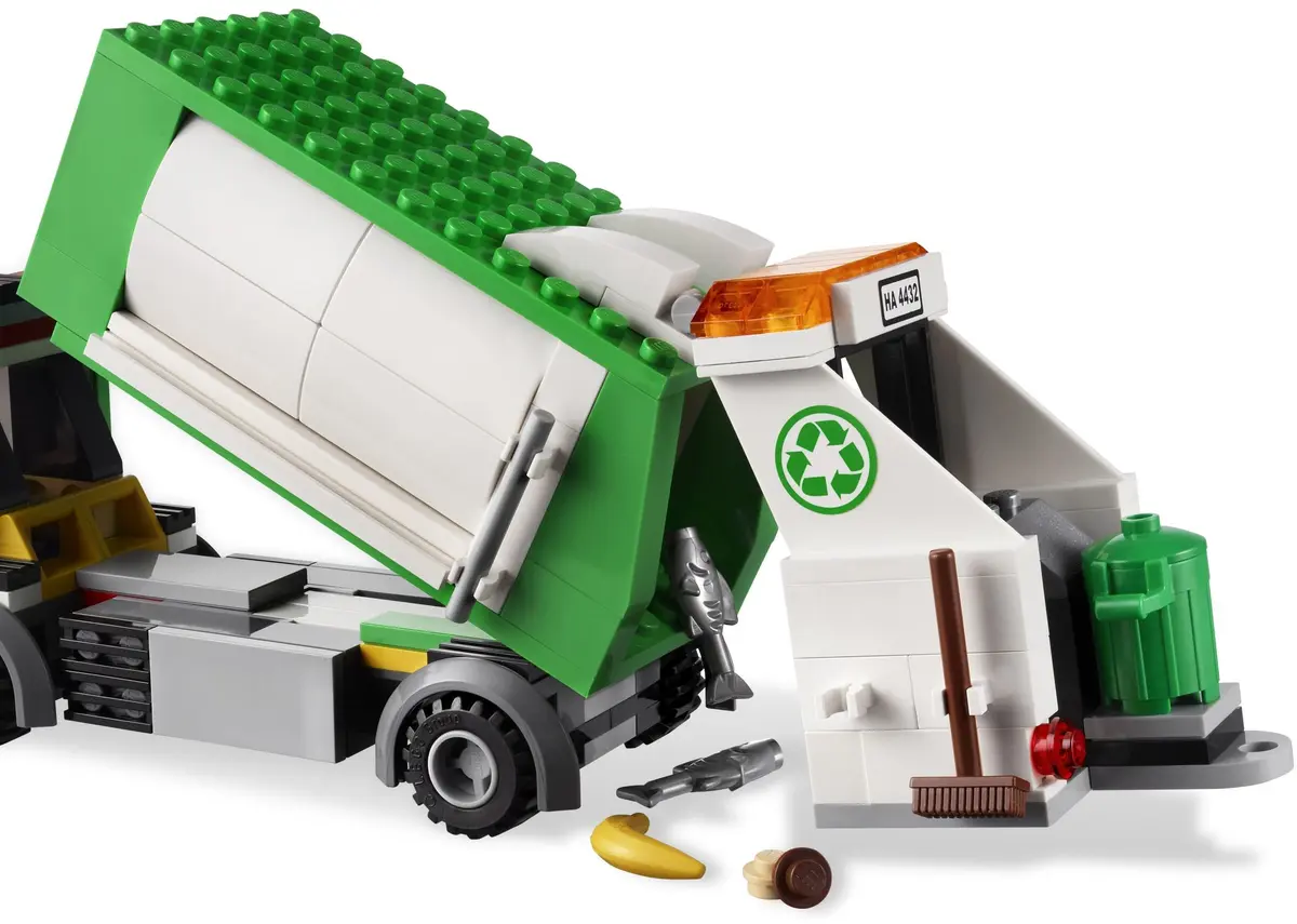 LEGO City 4432 Garbage Truck set, image 4