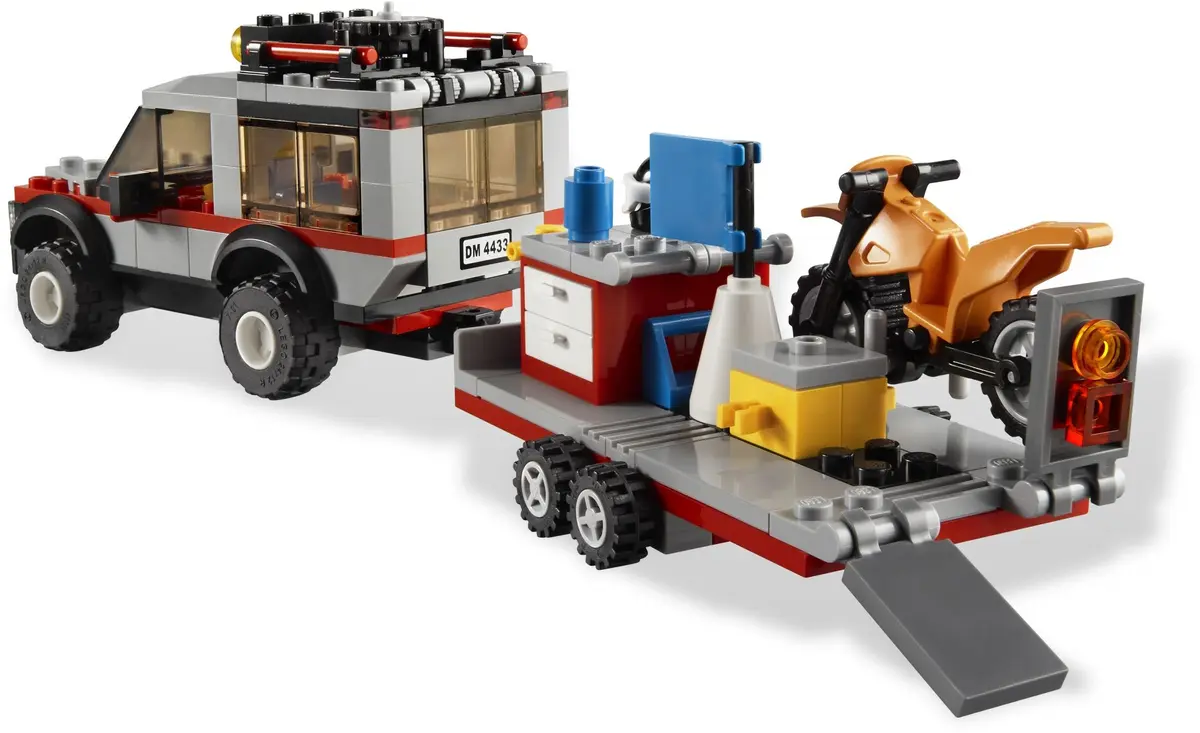 LEGO City 4433 Dirt Bike Transporter set, image 12