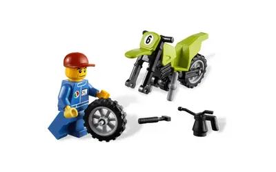 LEGO City 4433 Dirt Bike Transporter set, image 7