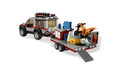 LEGO City 4433 Dirt Bike Transporter set, image 6