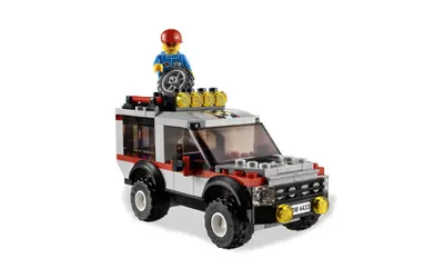 LEGO City 4433 Dirt Bike Transporter set, image 9