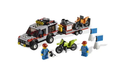 LEGO City 4433 Dirt Bike Transporter set, image 2