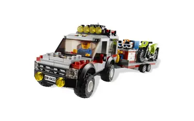 LEGO City 4433 Dirt Bike Transporter set, image 5