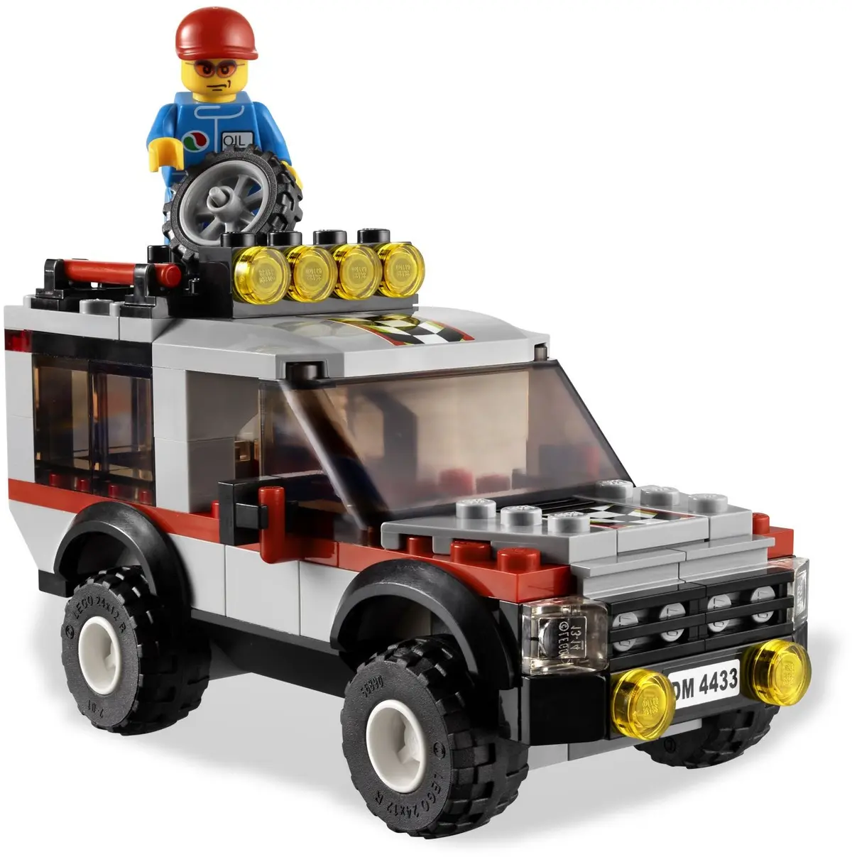 LEGO City 4433 Dirt Bike Transporter set, image 15
