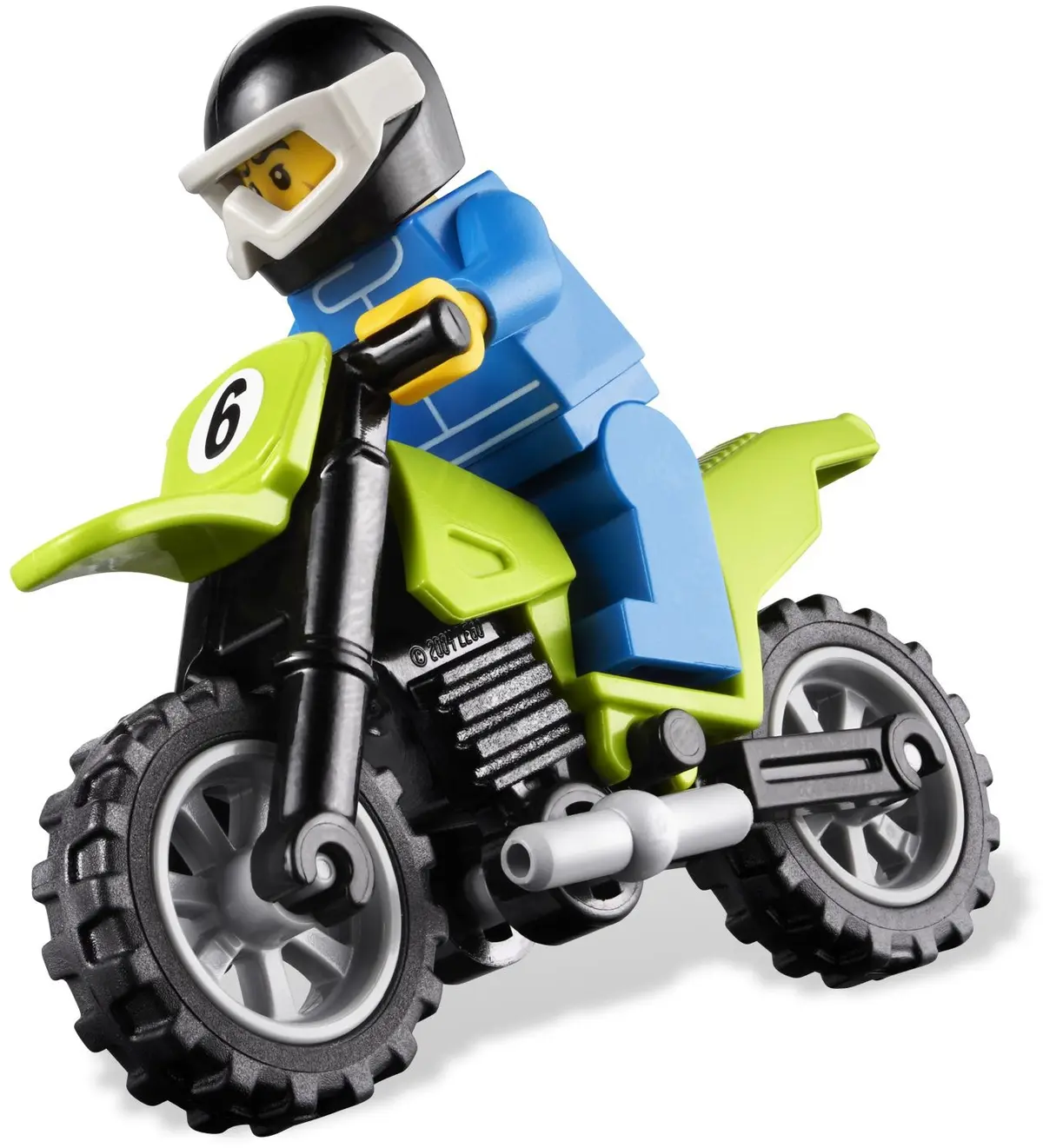 LEGO City 4433 Dirt Bike Transporter set, image 14