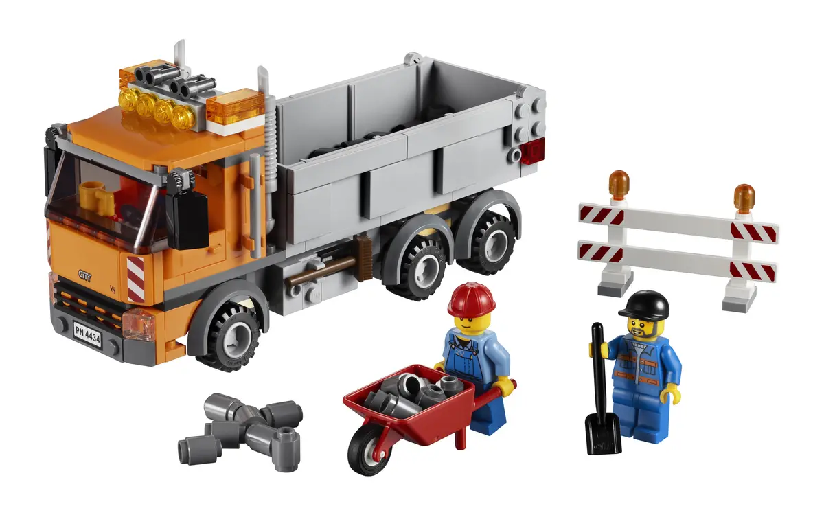 LEGO City 4434 Dump Truck set, image 3