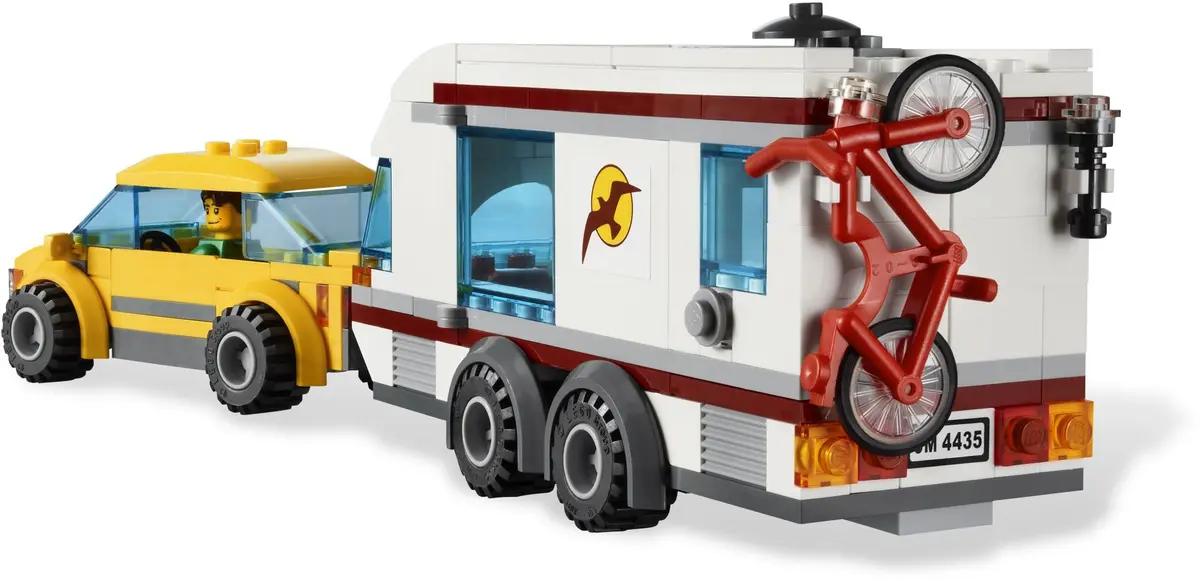 LEGO City 4435 Car and Caravan set, image 5