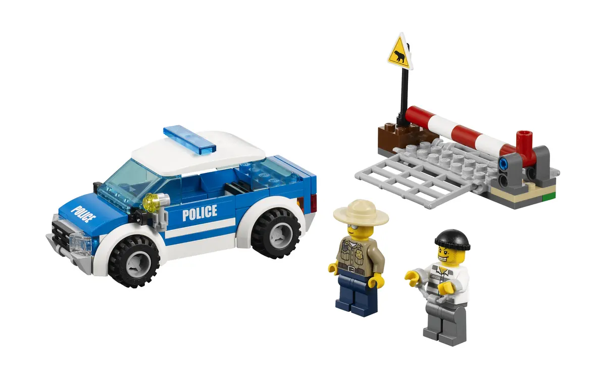 LEGO City 4436 Patrol Car set, image 3