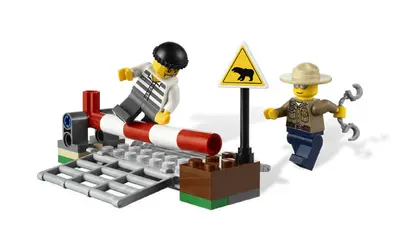 LEGO City 4436 Patrol Car set, image 5