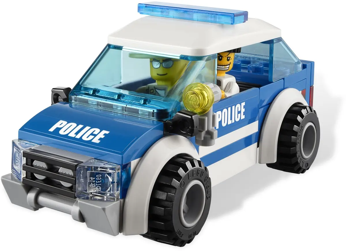LEGO City 4436 Patrol Car set, image 9
