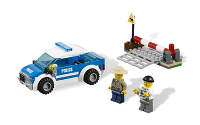 LEGO City 4436 Patrol Car set, image 2