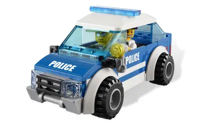 LEGO City 4436 Patrol Car set, image 6