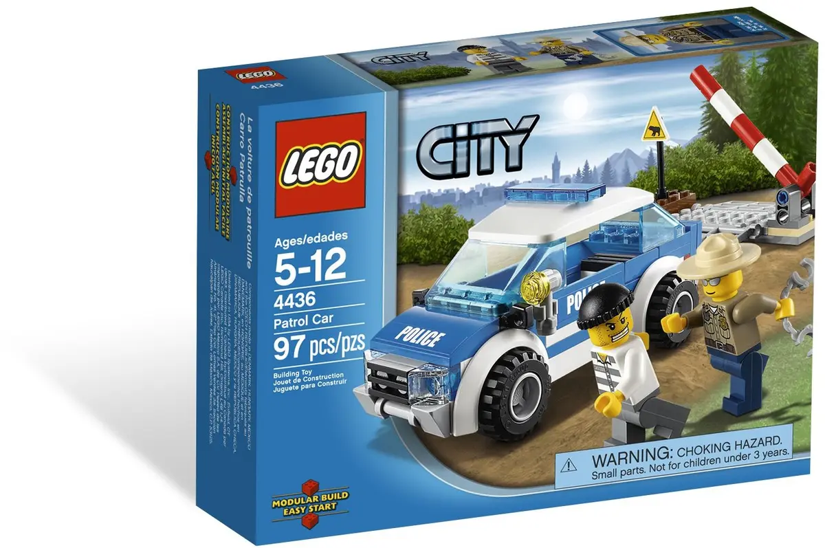 LEGO City 4436 Patrol Car set, image 7